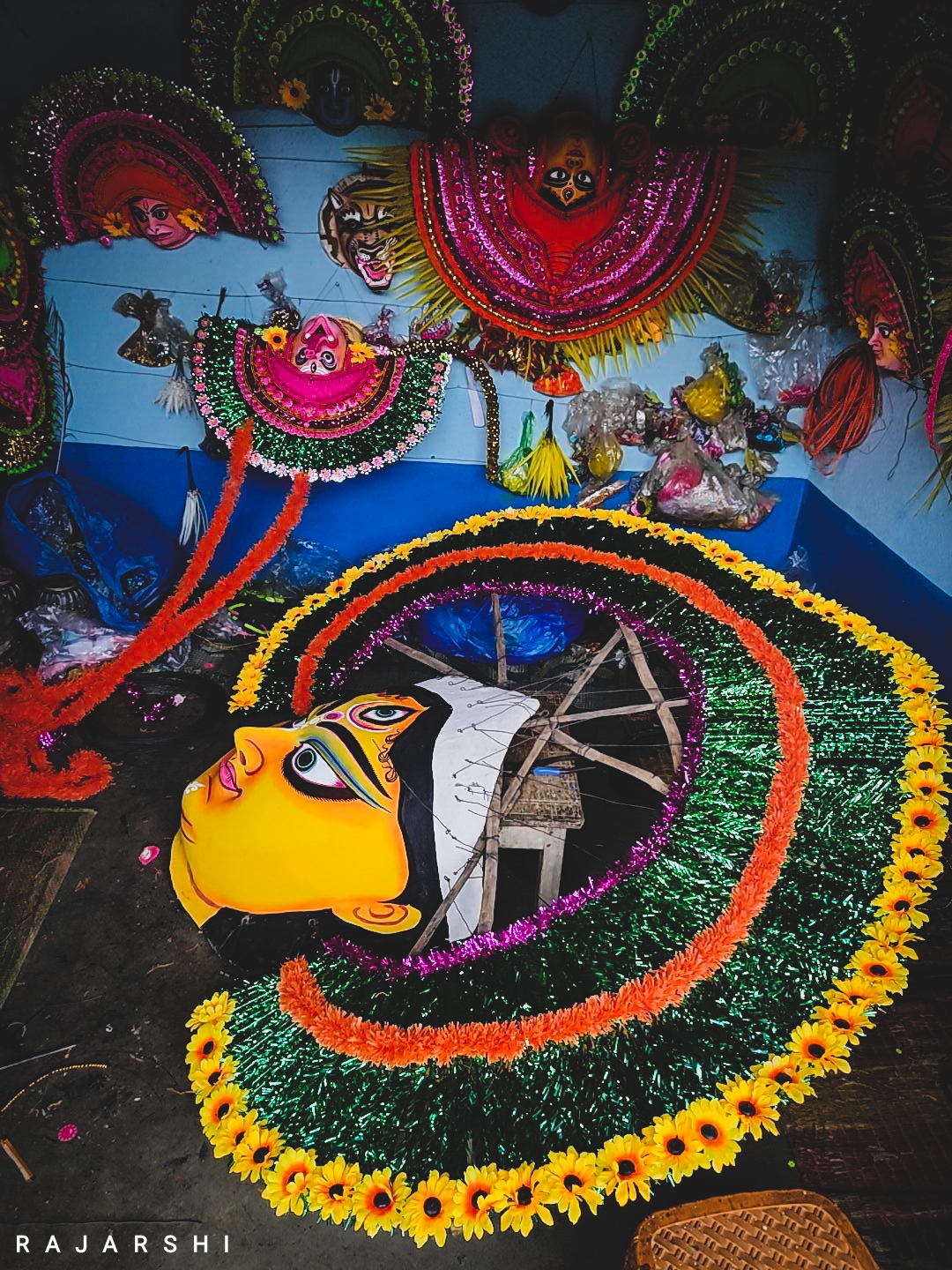 Charida Masks - Purulia Travels