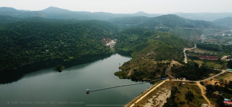 Turga-Dam-SIde-Top-View---Purulia-Travels